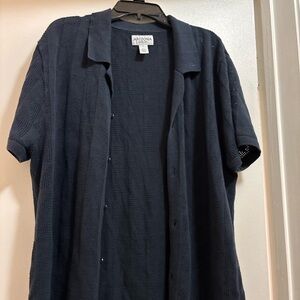 Arizona Navy Button-Up Shirt